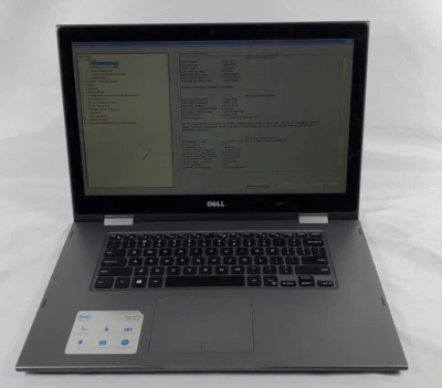 dell inspiron 15 5578 2-in-1 8GB of ram no ssd/hdd, for parts - Image 1 of 4