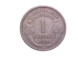 1948 France 1 Franc KM# 885a.1 - Very Nice Circ Collector Coin! -c1187xux - Picture 1 of 2