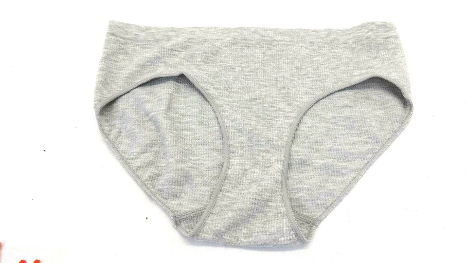 NWOT MAKE & MODEL GRAY THERMAL HIPSTER BRIEFS PANTIES SIZE XL - Image 1 of 3