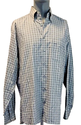 Lot of 2 John W Nordstrom Men's Size LL Vintage Long Sleeve Button Down Shirt - Image 1 of 4