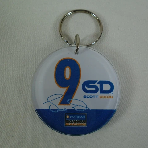 #9 Scott Dixon PNC Bank Chip Ganassi Racing Collector Keychain IndyCar Indy 500 Cover