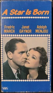 A Star Is Born 1937 Movie Version VHS Used Starring Janet Gaynor, Fredric March - Picture 1 of 4