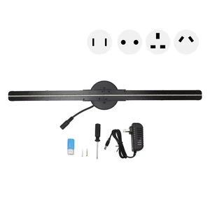 AXAA 3D Holographic WiFi LED Projector Fan 42cm "16.5 AU EU US UK Plug Available - Photo 1/6