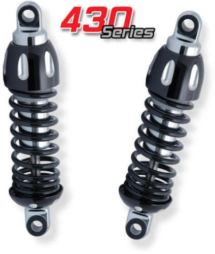 Shocks 430-4227B 12" Progressive Black Honda Magna Kawasaki ZL1000 Yamaha X6   - Image 1 of 4