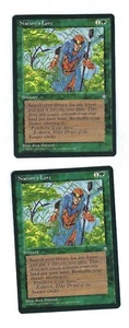 2x Nature's Lore - Ice Age - Magic The Gathering (Ligeramente jugado) - Imagen 1 de 1