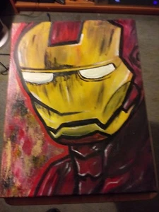 Marvel Comics, Iron Man Original Painting/Art 14"x18" - Picture 1 of 1