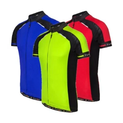 Kids Funkier Firenze Cycling Jersey Top - Blue, Red, Yellow - Image 1 of 4