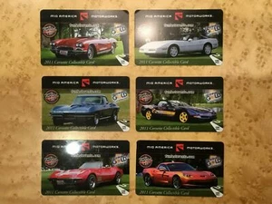 Corvette 2011 Bloomington Gold Mid America Motorworks set di 6 chiavi camera - Foto 1 di 3