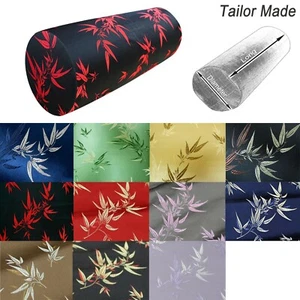 Bolster Cover*Chinese Rayon Brocade Neck Roll Long Tube Yoga Pillow Case*BA1 - Picture 1 of 14