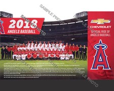 2018 LOS ANGELES ANAHEIM CALIFORNIA ANGELS TEAM 8X10 PHOTO PICTURE