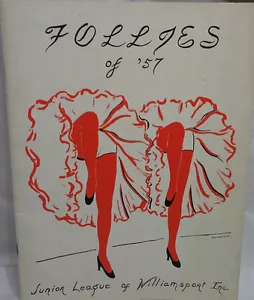 1957 Follies of the Junior League of Williamsport Inc. celebrado en Roosevelt H.S, Pensilvania - Imagen 1 de 9