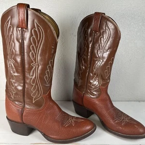 Tony Lama Cowboystiefel Herren 8 D Style 9319 Texas braun Stiefel - Bild 1 von 11