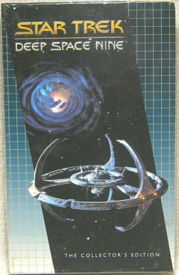 STAR TREK DEEP SPACE NINE - VHS - THROUGH THE LOOKING GLASS - IMPROBABLE CAUSE - Image 1 of 4