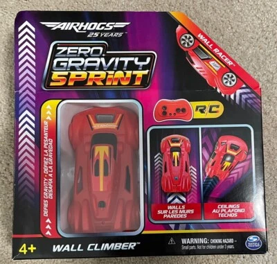 Zero Gravity Sprint RC Car Wall Floor Climber Red Rechargeable Open Box Great Co - Image 1 of 4