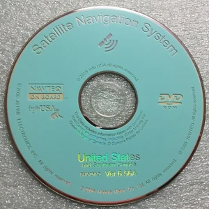 OEM Honda/Acura Satellite Navigation System Turquoise DVD ROM BM526AO Ver. 6.56A - Picture 1 of 2