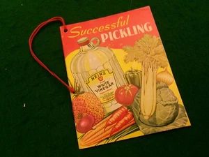 Successful pickling Heinz white vinegar recipe booklet French & English - Picture 1 of 2