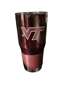 Virginia Tech Hokies Tumbler 30 oz. Stainless Steel Insulated Ultra Travel - Picture 1 of 2
