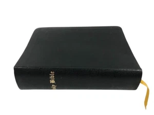 The Holy Bible King James Version Thomas & Sons Self-Pronouncing Long primer EUC - Foto 1 di 24
