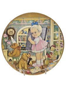 Carol Lawson "Teacher's Pet" Collector Plate - Franklin Porcelain - 1982 - 21cm - Picture 1 of 3
