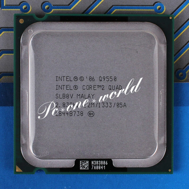 Intel Core 2 Quad Q9550 2.83GHz 12M 1333 Quad-Core LGA775 CPU Processor - Image 1 of 1