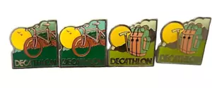 Set 4 spille da collezione Decathlon francesi sport buon negozio made in France bicicletta - Foto 1 di 14