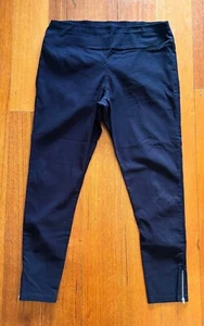 THE ARK Black Stretch Slim Pants-Size XL/16 - Picture 1 of 2