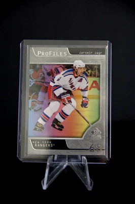 2020-21  SP Signatures  Legends Profiles P-16 Jaromir Jagr  see description - Image 1 of 2