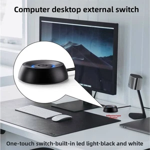 Desktop host external power on button, external extension start switch button - Afbeelding 1 van 16
