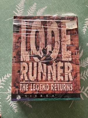 Lode Runner The Legend Returns PC 1994 Big Box 3.5" Floppy WINDOWS - Image 1 of 3