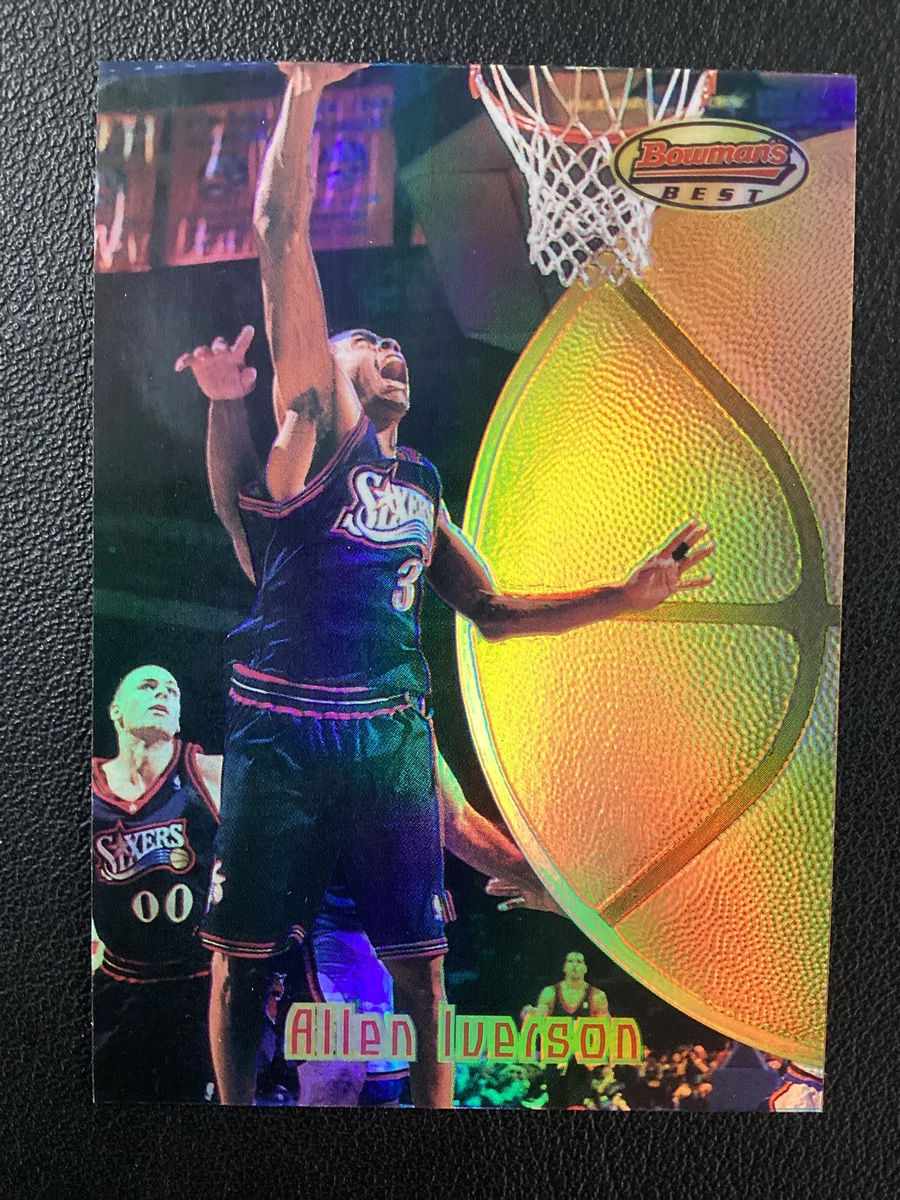Bowman Allen Iverson Basketball Sports Trading Cards & Accessories