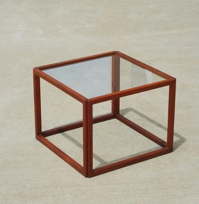 Vintage Danish Modern Cube Table by Kai Kristiansen - Image 1 of 3