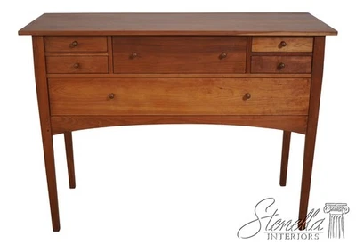 69722: STICKLEY Cherry Arts & Crafts 6 Drawer Sideboard - Image 1 of 4
