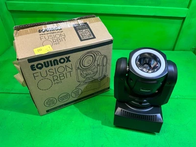 Equinox Fusion Orbit Mk2 Moving Head Spot and LED Light- opened box for a demo! - Image 1 of 4