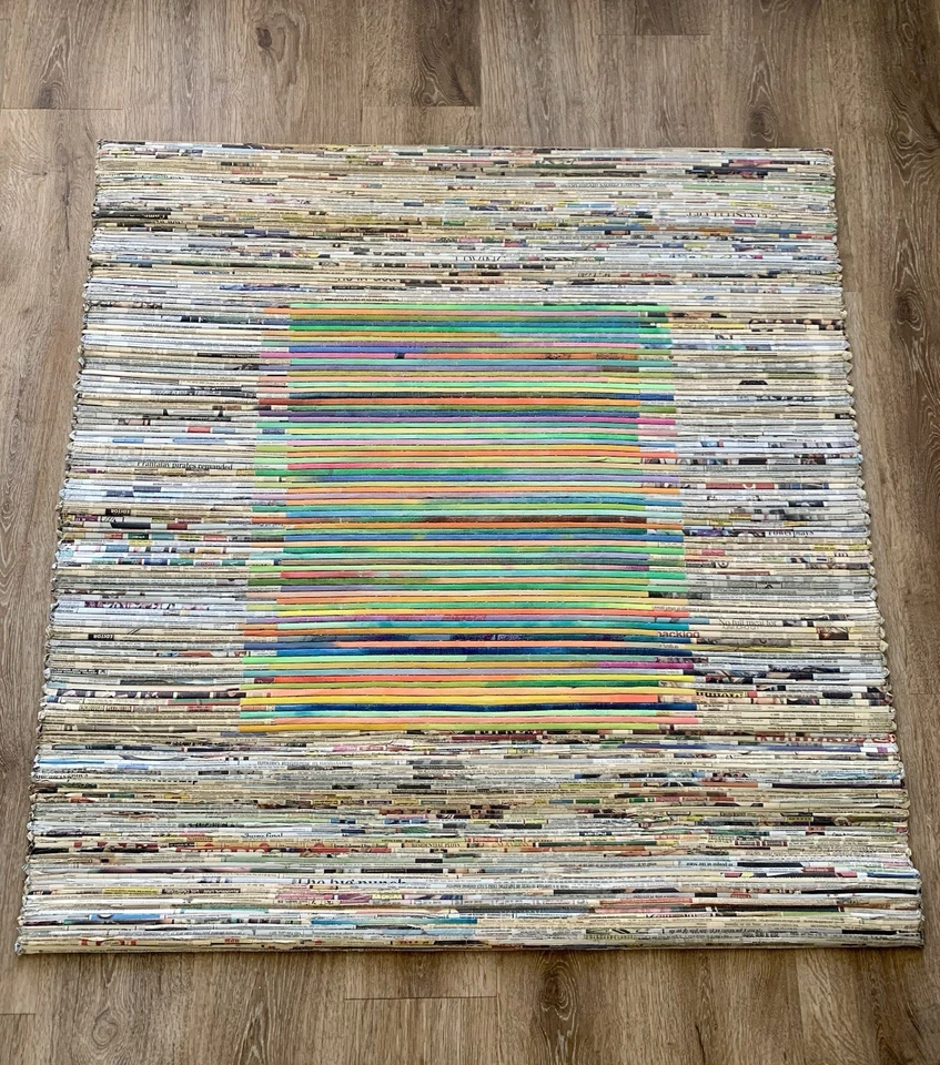 CB2 Wall Art Woven Tapestry Limited Edition - Image 1 of 4