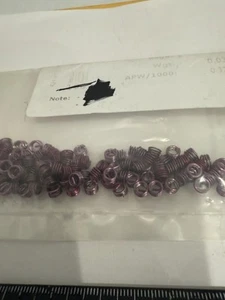 New Qty (25) 8-32 X 1D (.164") Screw Lock Helicoils, MS 21209C0810, 3585-2CN0164 - Picture 1 of 3