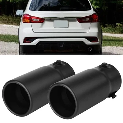 2x For Toyota Supra Exhaust Tip Pipe Rear Tail Throat Muffler Stainless Steel Foto 1 de 4