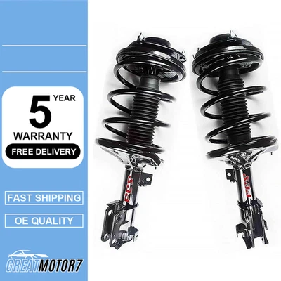 前线圈弹簧支柱组件 2 件 适合 01-05 克莱斯勒 Sebring 2 门轿跑车 — 第 1/4 张图片