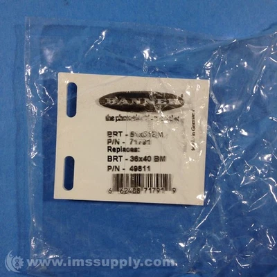 Banner Engineering Corp. 71791 BRT-51X51BM Target Reflector FNFP - Image 1 of 4