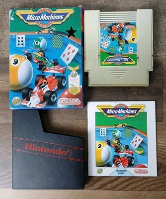 Micro Machines (Nintendo Entertainment System, 1991) Completo Probado - Sin Póster Foto 1 de 4