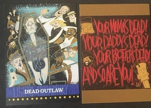 Lights of Broadway Card 2025 Dead Dead Outlaw 2 Card Lot - Picture 1 of 2