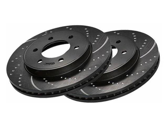 Rear Brake Rotor Set For 2004-2010 Ford F150 2005 2006 2007 2008 2009 QD277NK - Imagem 1 de 1