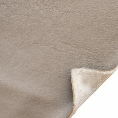 Boat Fuzzy Back Vinyl | Putty Gray Beige 54 Inch (YD) - Image 1 of 3