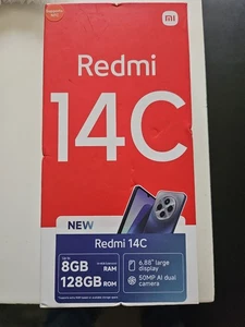 Xiaomi Redmi 14C 128GB 6,8 Zoll Midnight Black DualSim Top Zustand  - Bild 1 von 3