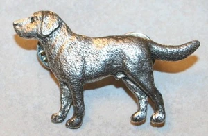 Labrador Retriever Labor Hund feine ZINN ANSTECKNADEL Schmuck Kunst Hergestellt in den USA - Bild 1 von 2