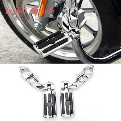 US Highway Pegs Foot Rest For Harley Davidson Electra Glide Ultra Classic FLHTCU - Image 1 of 4