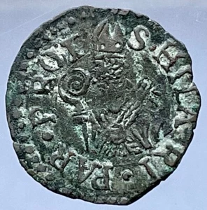 QUATTRINO PARMA OTTAVIO FARNESE 1547 - 1586 MONETA ANTICHI STATI ITALIANI - Picture 1 of 2