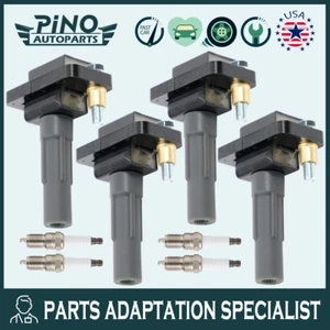 4 bobinas de encendido + 4 bujías UF665 para Subaru Forester Legacy Impreza WRX de 2,5 L - Imagen 1 de 9