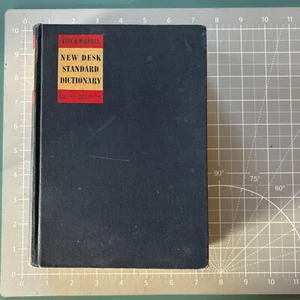 Funk & Wagnalls New Desk Standard Dictionary Em-pha-type 1954 Hardcover - Picture 1 of 8