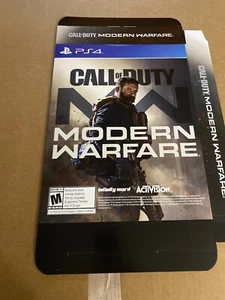 Gamestop Advertising Call Of Duty ModernWarfare Folding Display Poster Box,13x11 - Picture 1 of 5