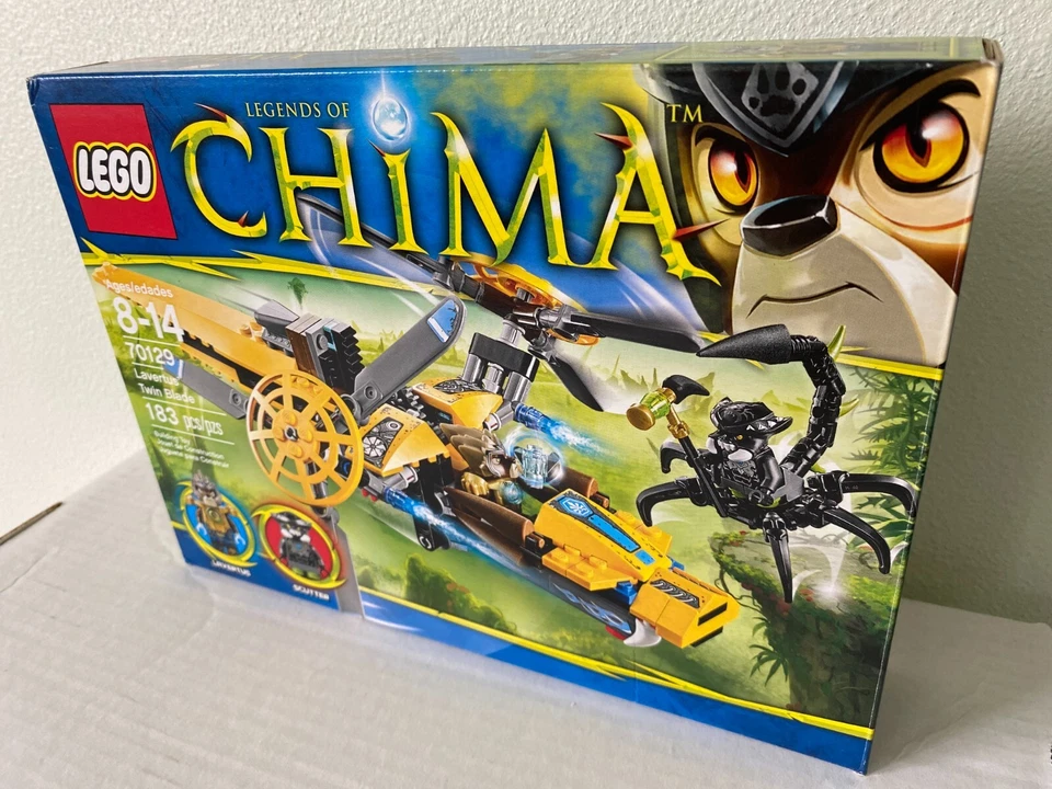 LEGO LEGENDS OF CHIMA: Lavertus' Twin Blade (70129); COMPLETE (Read Desc.); Used - Image 1 of 1